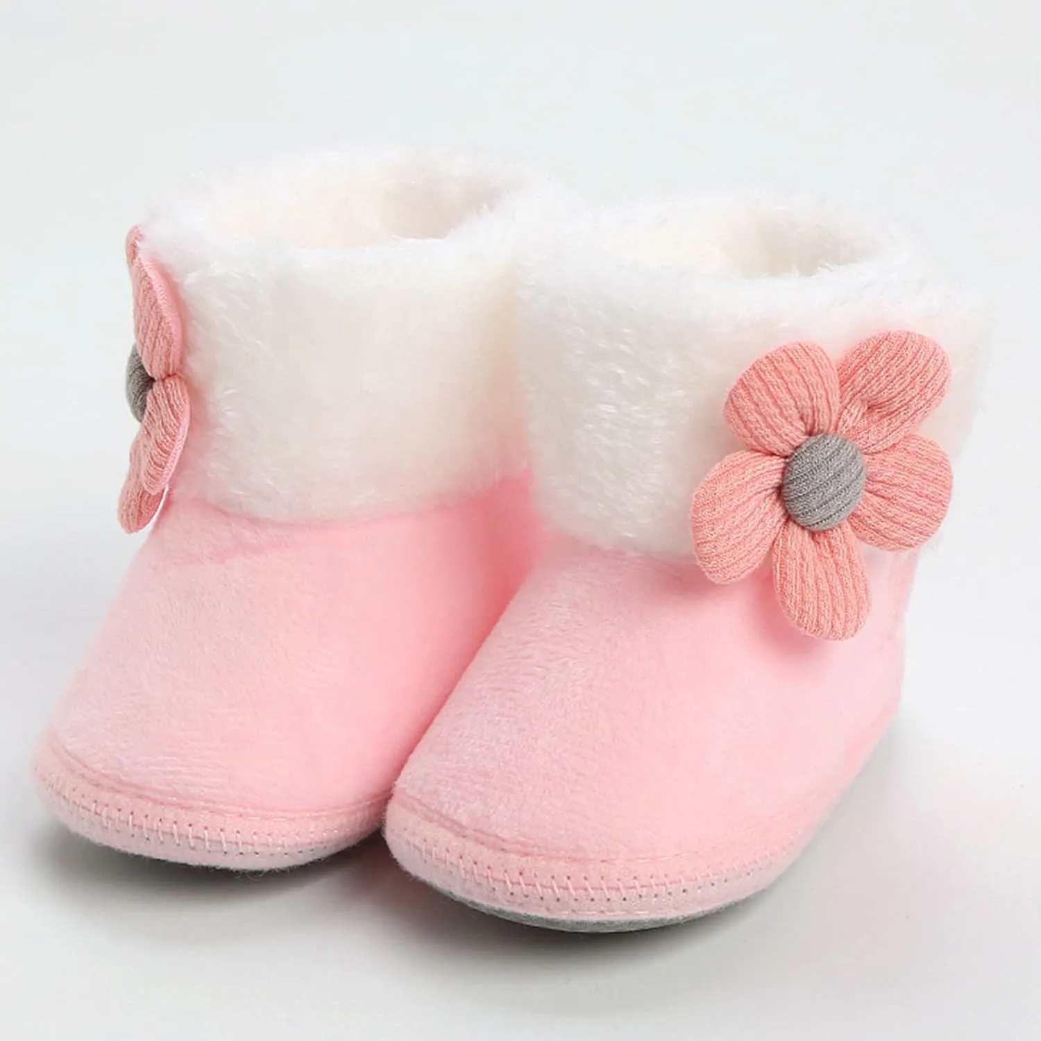 9 Month Baby Boy Boots Baby Cotton Shoes Toddler Shoes Fleece Warm Boots Shoes Fashion Printing Non Slip Breathable Nude Boots Baby Cowboy Boots Boys