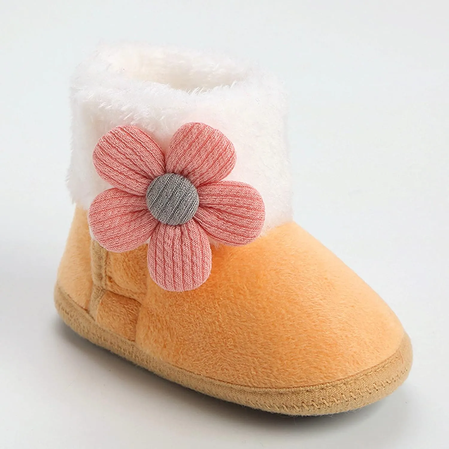 9 Month Baby Boy Boots Baby Cotton Shoes Toddler Shoes Fleece Warm Boots Shoes Fashion Printing Non Slip Breathable Nude Boots Baby Cowboy Boots Boys