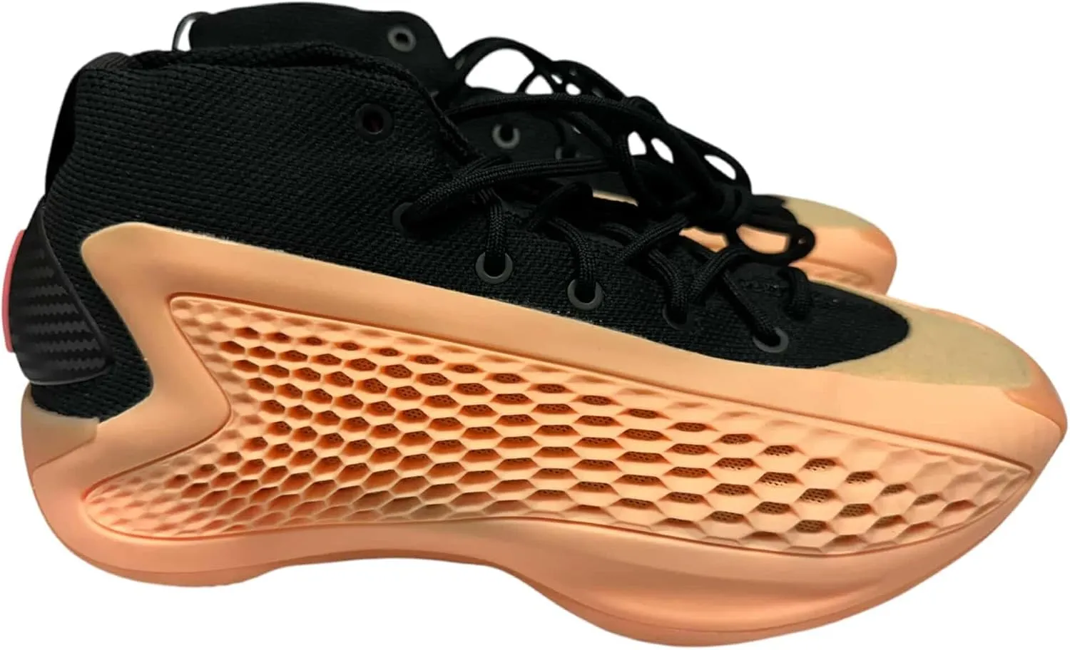 Adidas Kids Youth AE-1-J Anthony Edwards with Love Basketball Shoes Acid Orange/Core Black/Acid Red #IF1883 - Size Kids Youth 5.5