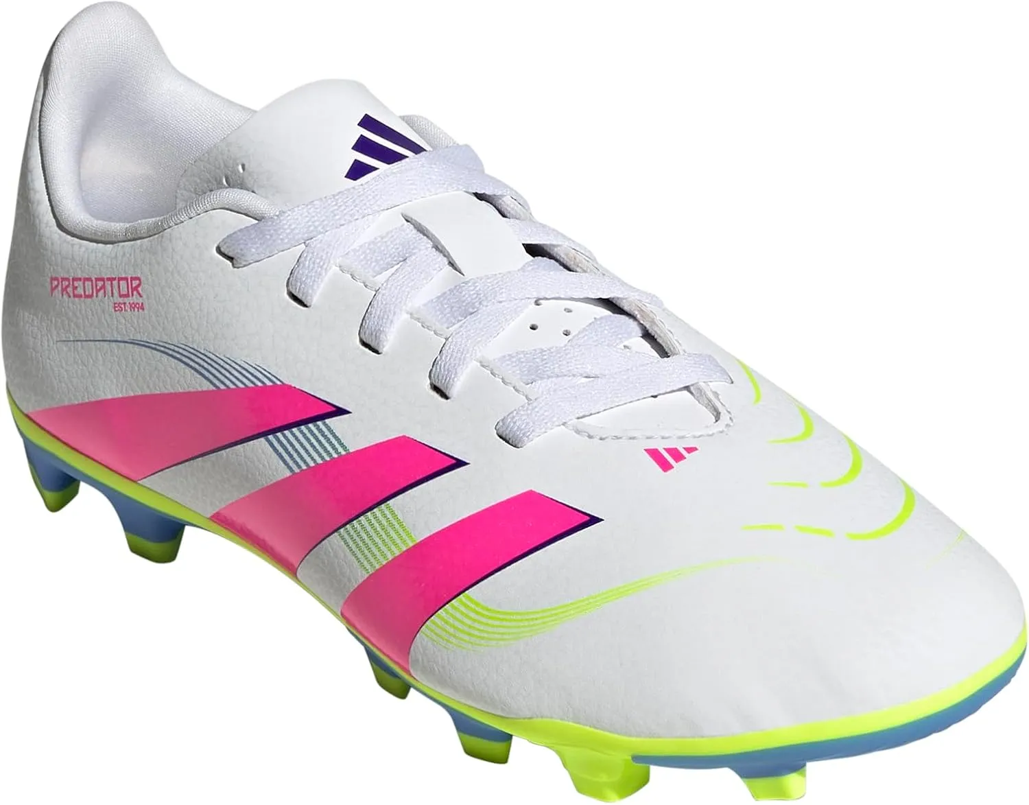 adidas Unisex-Child Club Predator Firm Multi Ground Soccer Cleats (Little Big Kid) Sneaker