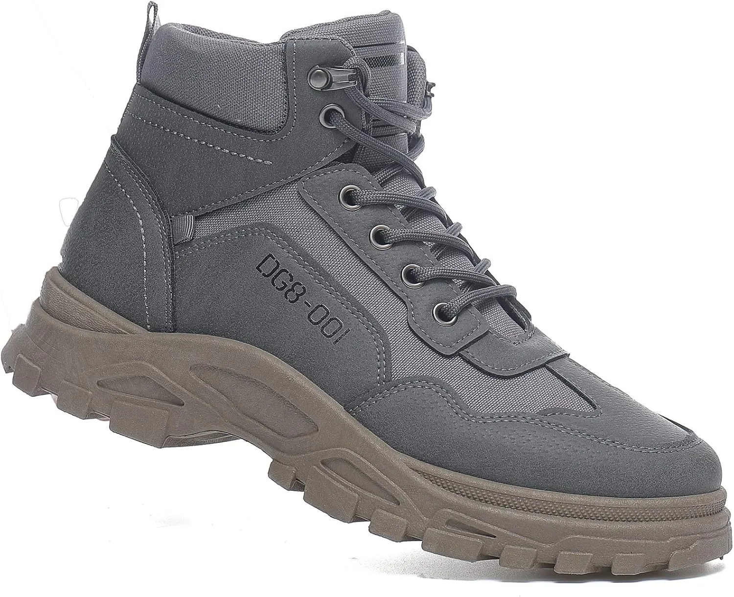 Ahico Mens Hiking Walking Boots Trekking Camping Casual Boots Breathable Outdoor Shoes