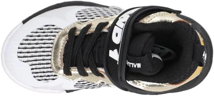 AND1 Toddler Boys Ballistic Basketball Sneakers Shoes - White