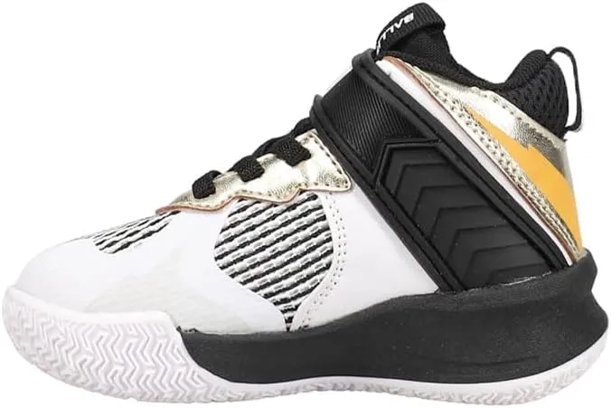 AND1 Toddler Boys Ballistic Basketball Sneakers Shoes - White