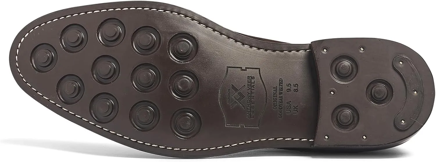 Anthony Veer Jefferson Chelsea Boots for Men | Pull-up | Cushion Comfort Footbed