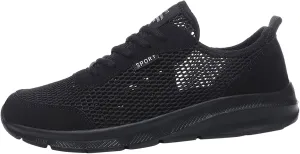 Arch Support Fitness Sneaker for Men Comfortable Breathable Lightweight Tennis Shoe Wide Walking Shoes for Men