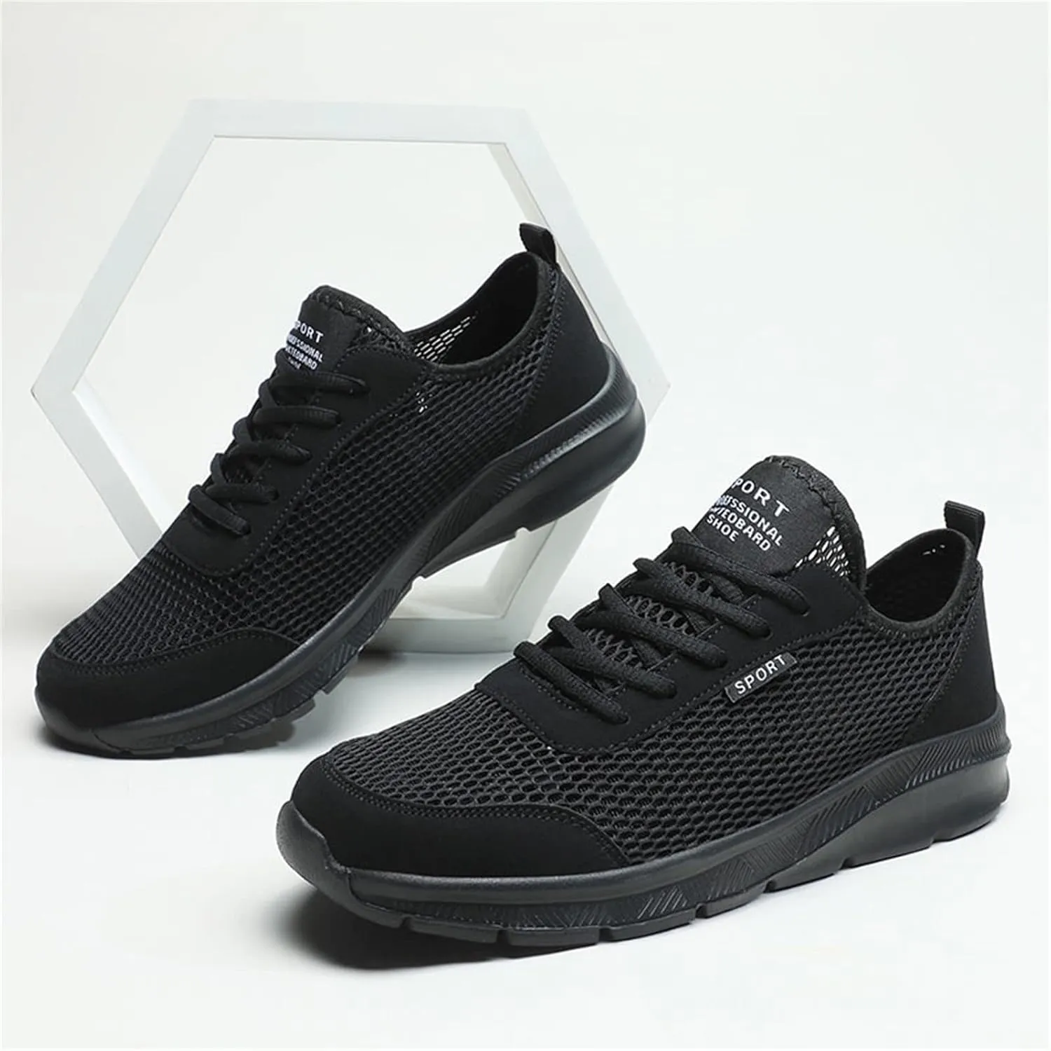 Arch Support Fitness Sneaker for Men Comfortable Breathable Lightweight Tennis Shoe Wide Walking Shoes for Men