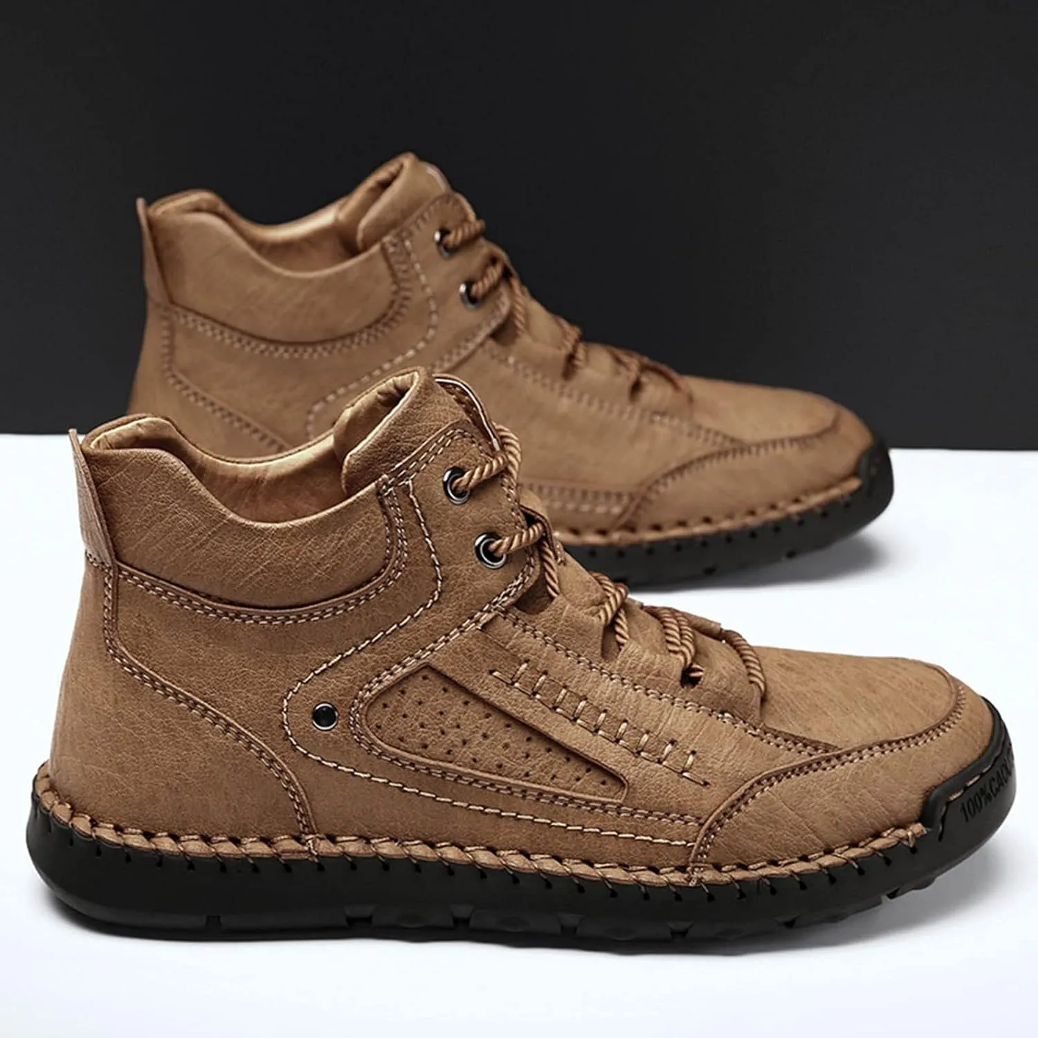 Arch Support Non Slip Minimalist Shoes for Men Casual Sneaker Mesh Breathable Walking Shoe Men's Grounded Shoes