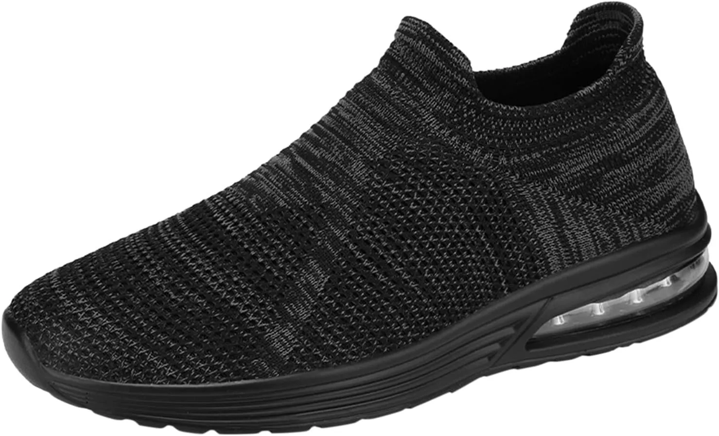 Arch Support Sports Shoes for Men Breathable Elastic Fly Woven Mesh Sneaker Arch Support Walking Shoes for Men