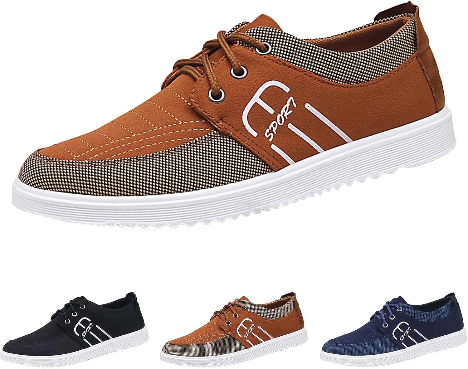 Arch Support Sports Shoes for Men Comfortable Breathable Lightweight Tennis Shoe Arch Support Plantar Fasciitis