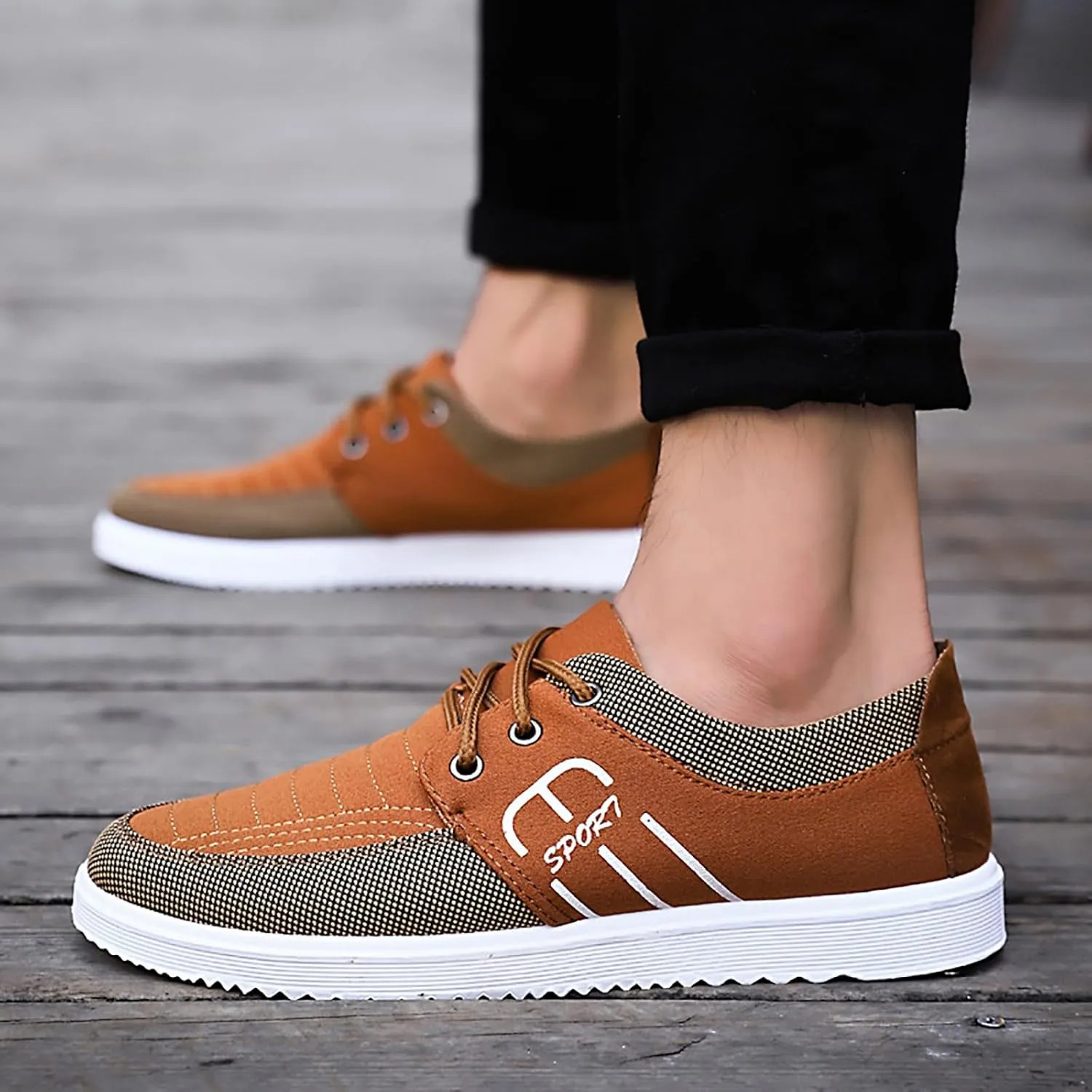 Arch Support Sports Shoes for Men Comfortable Breathable Lightweight Tennis Shoe Arch Support Plantar Fasciitis