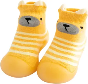 Baby Girl Shoes,Kids Toddler Baby Boys Girls Solid Warm Knit Soft Sole Rubber Shoes Sock Slipper Stocking Girls Shoes