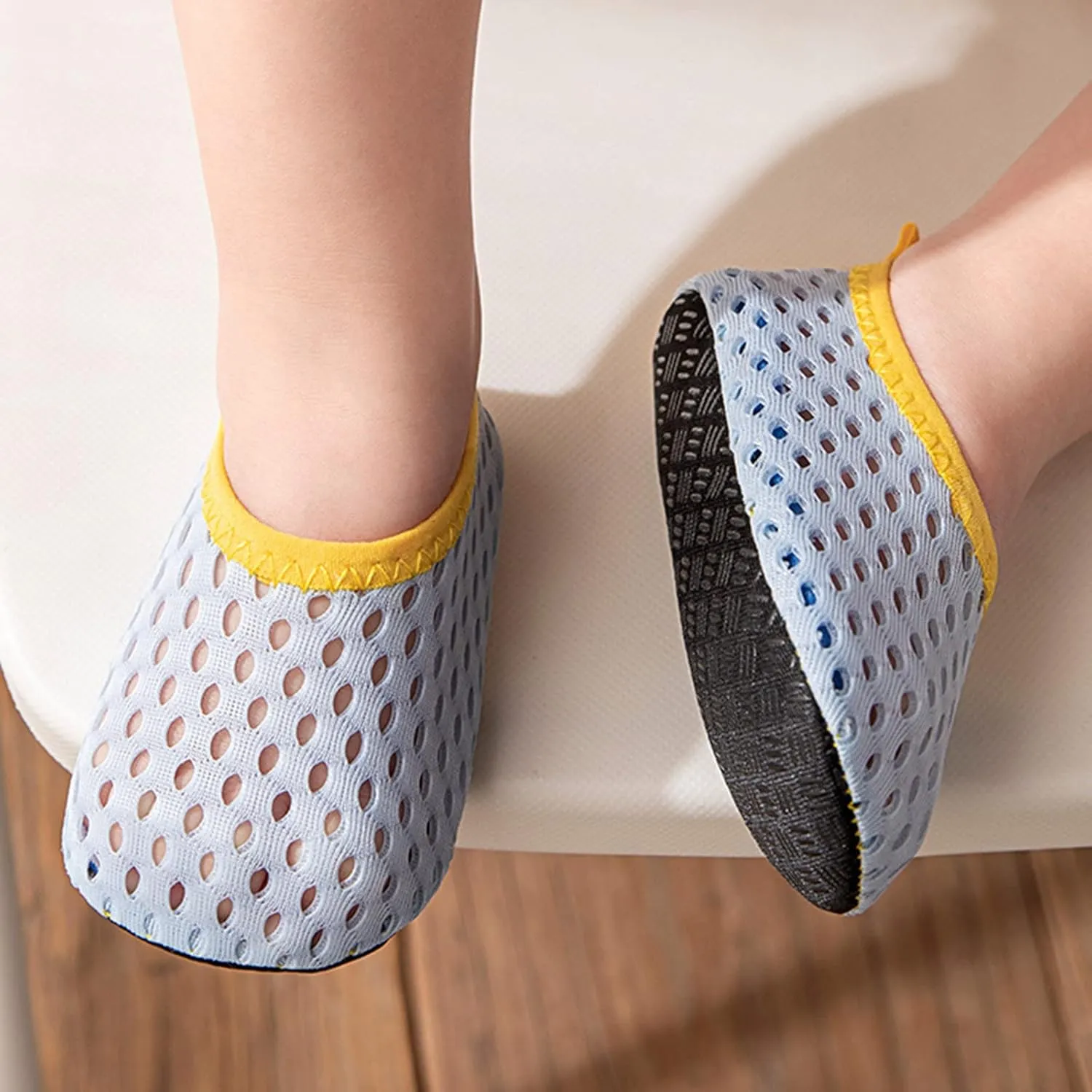 Baby Shoes Infant Boys Girls Socks Toddler Breathable Mesh The Floor Socks Barefoot Socks Non Slip Shoes House Shoes B