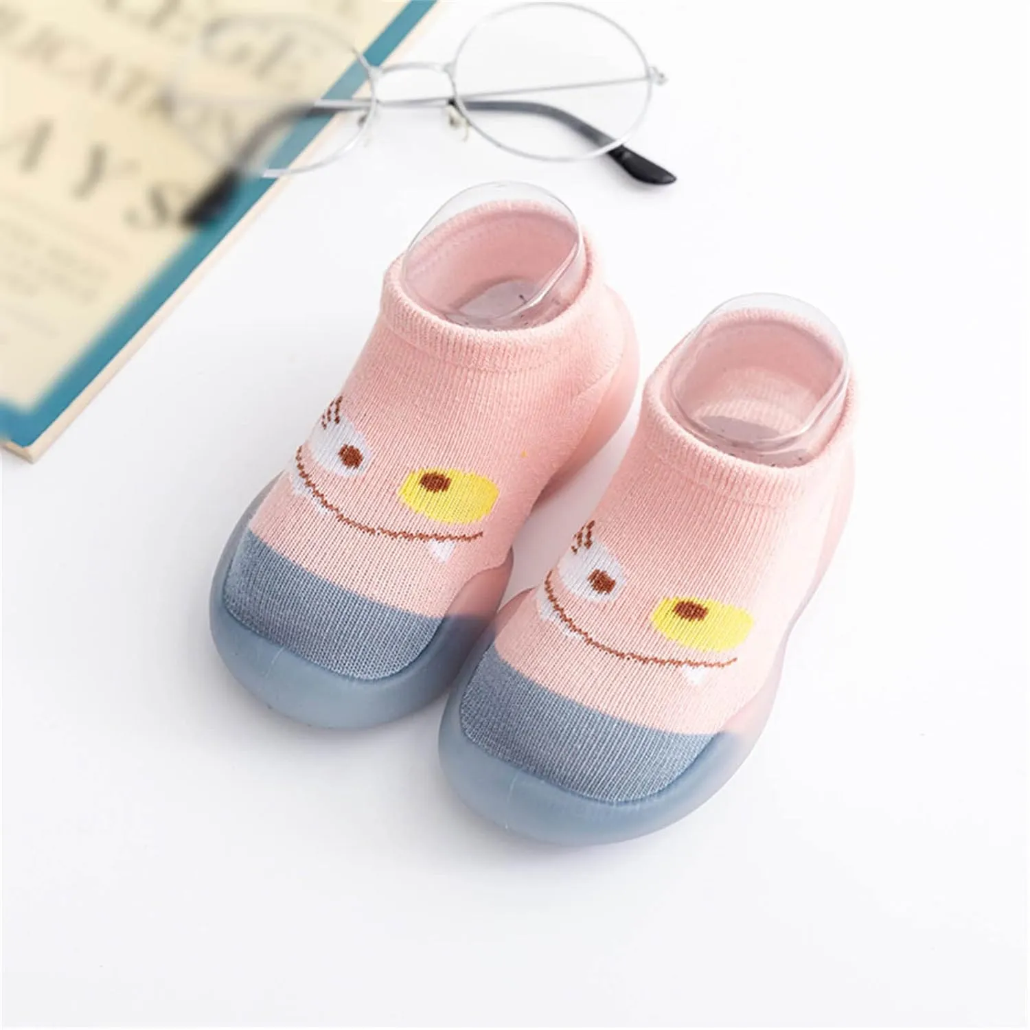 Baby Sock Shoes,Infant Boys Girls Animal Prints Cartoon Socks Shoes Mesh The Floor Socks Non Slip Prewalker Shoes