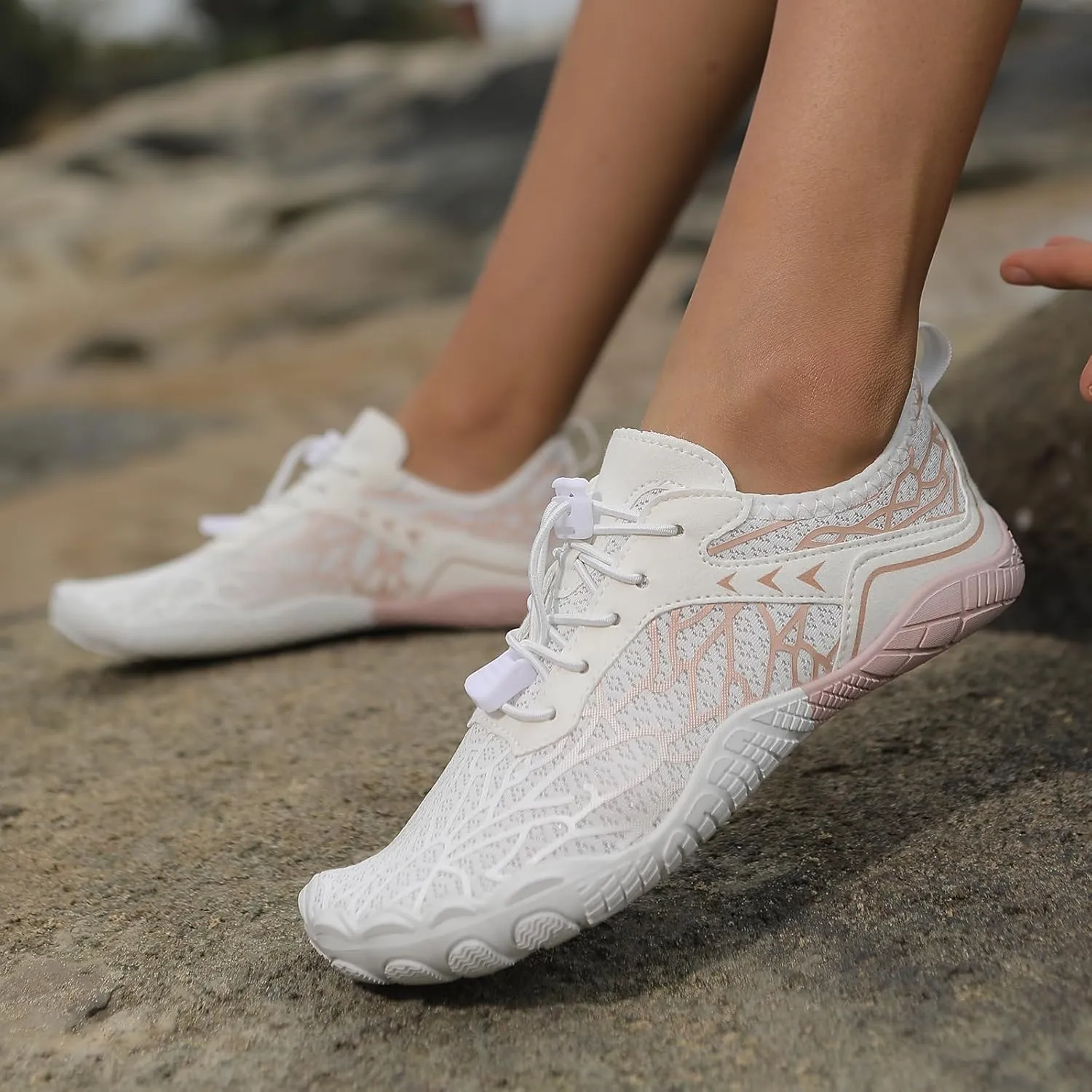 Barefoot Shoes for Women Pro Barefoot Shoes Breathable Healthy & Non-Slip Running Athletic Footwear Shoe Wide Toe Water Shoe Unisex