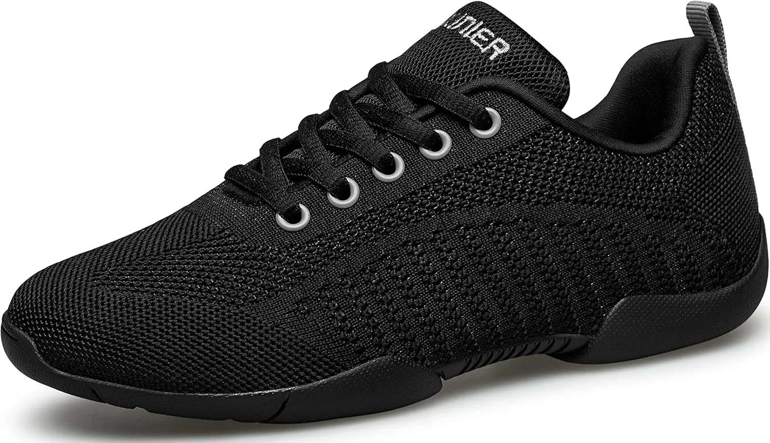 BAXINIER Girls White Cheerleading Shoes Breathable Youth Cheer Competition Sneakers Athletic Training Dance Tennis Walking Shoes