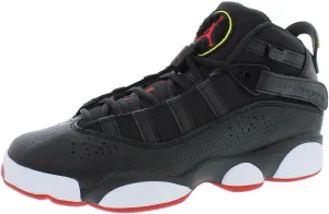 Big Kid's Jordan 6 Rings Black/University Red-White (323419 063) - 6.5