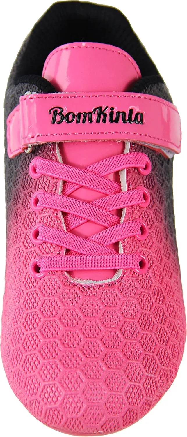 BomKinta Kid's FG Soccer Cleats Athletic Outdoor Soccer Shoes