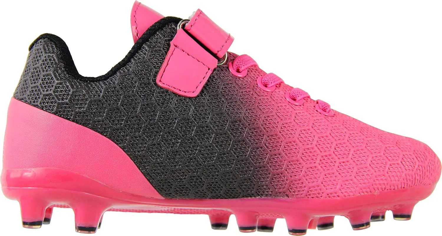 BomKinta Kid's FG Soccer Cleats Athletic Outdoor Soccer Shoes