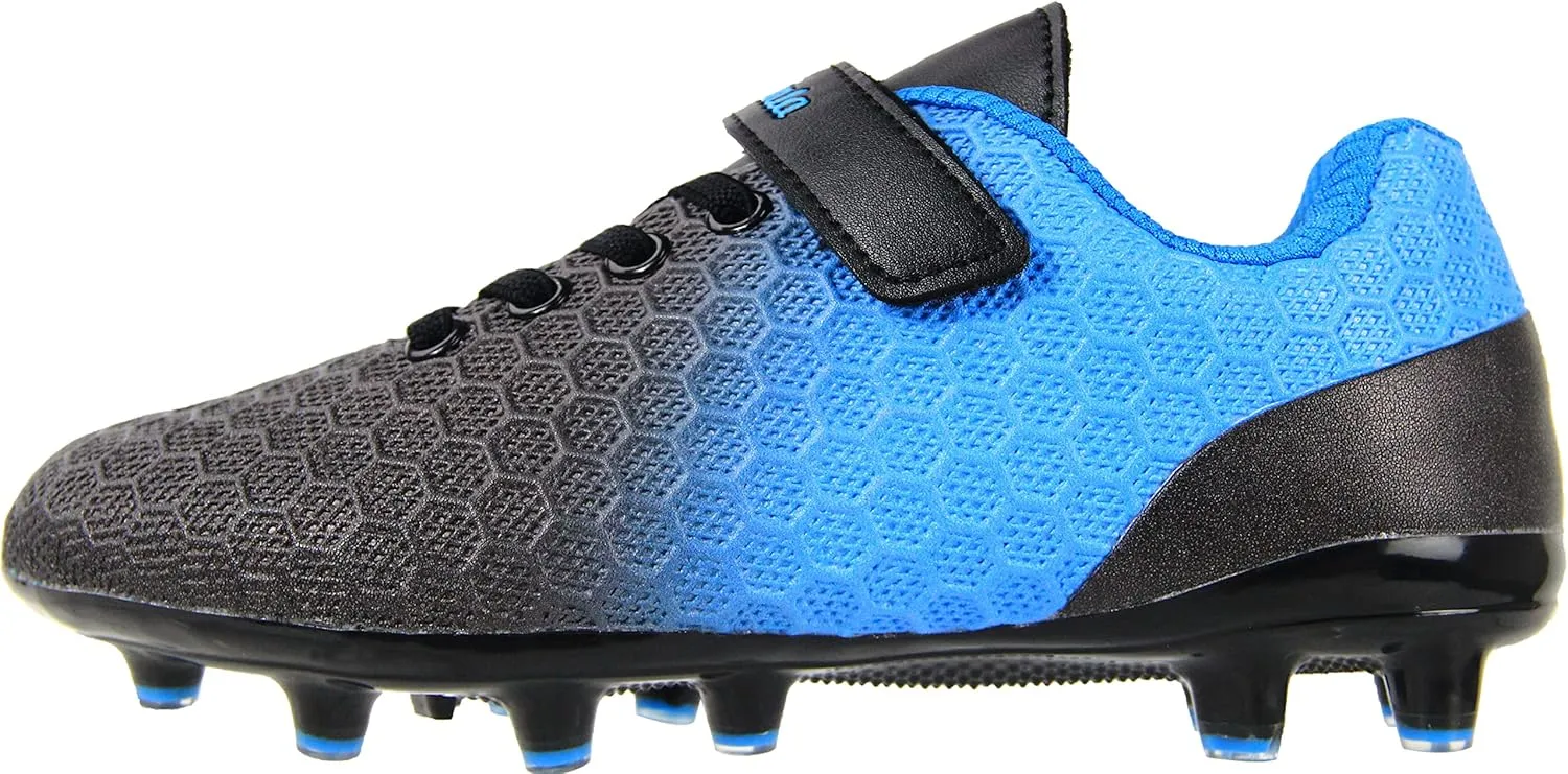 BomKinta Kid's FG Soccer Cleats Athletic Outdoor Soccer Shoes