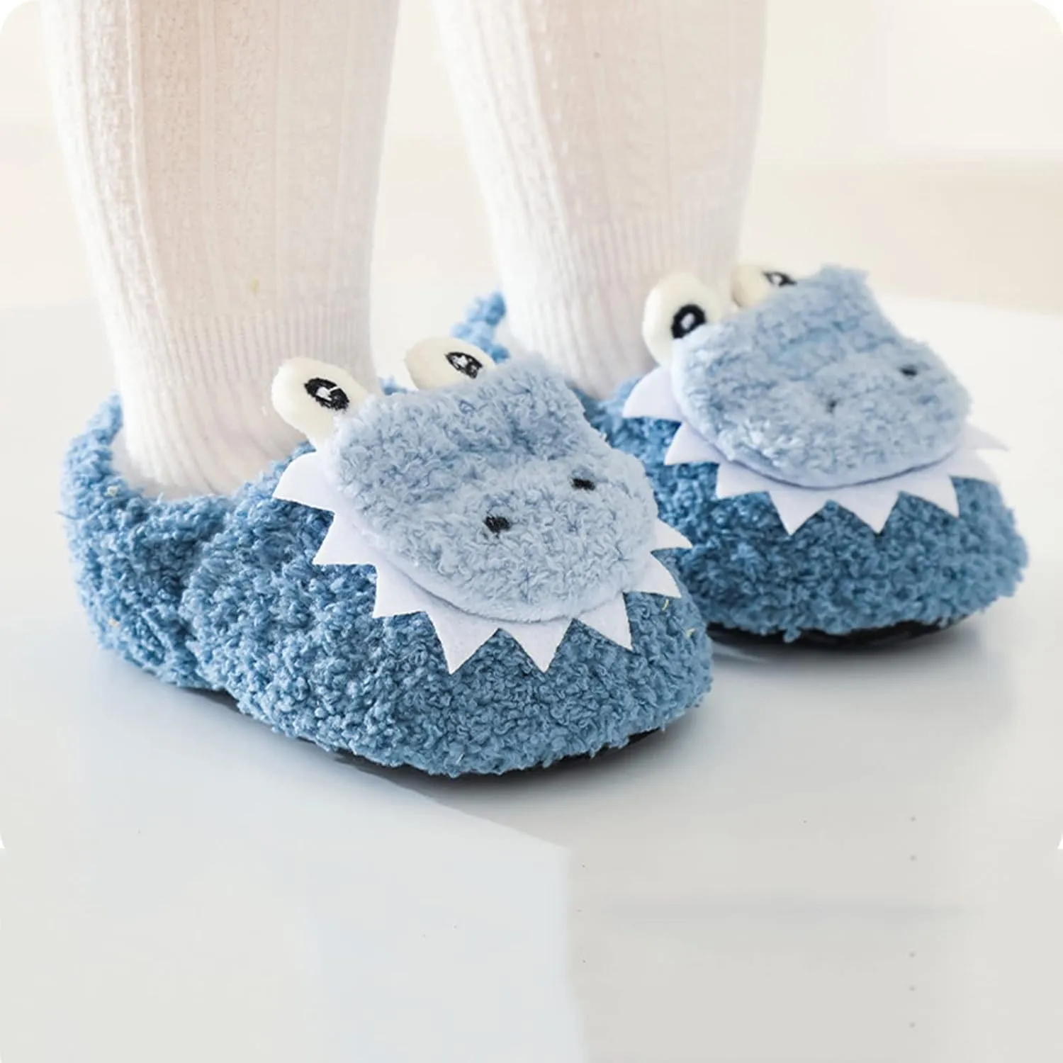 Boy Slip on Shoe Baby Shoes Floor Thickened in Winter Children Cartoon Dispensing Baby Cute Shoes Toddler Girl