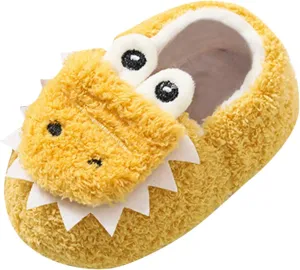 Boy Slip on Shoe Baby Shoes Floor Thickened in Winter Children Cartoon Dispensing Baby Cute Shoes Toddler Girl