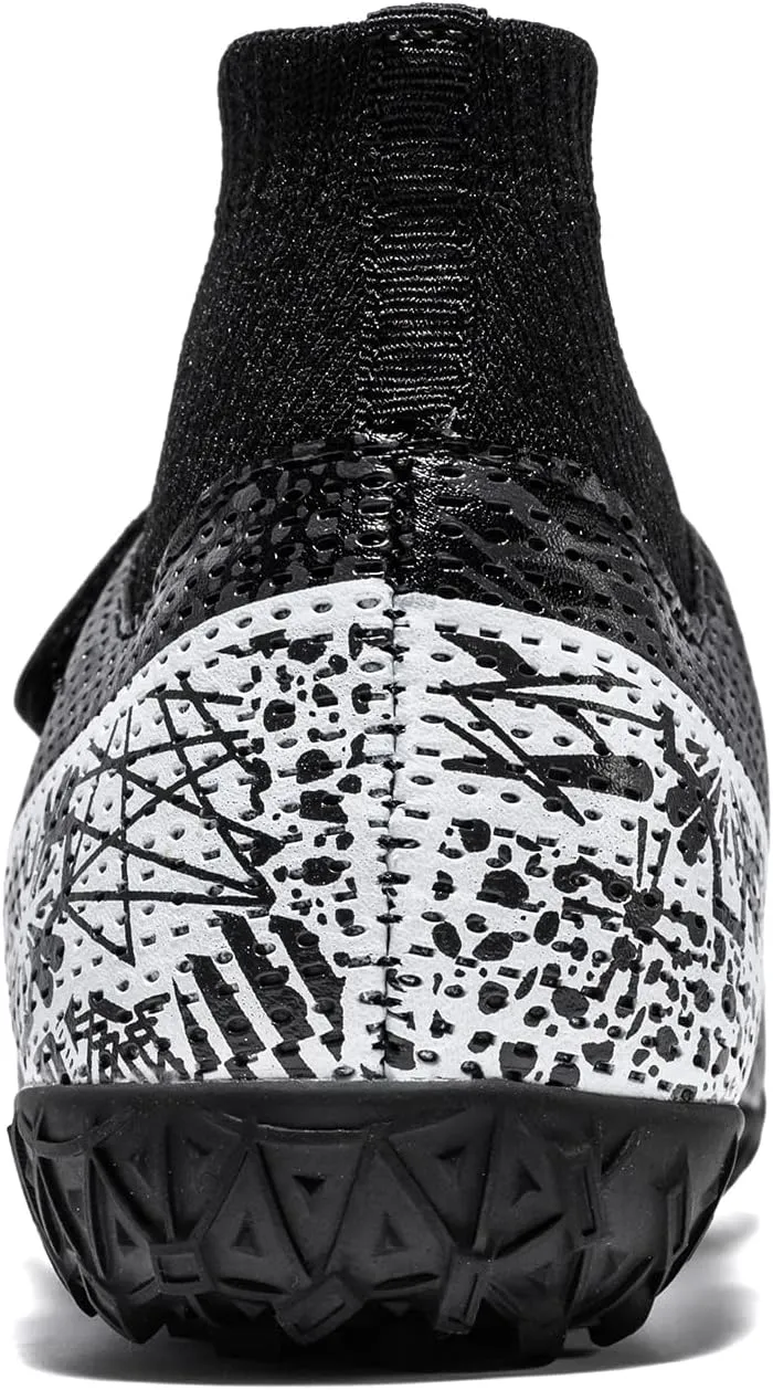 Boys Girls Indoor Turf Soccer Shoes Slip on Soccer Cleats
