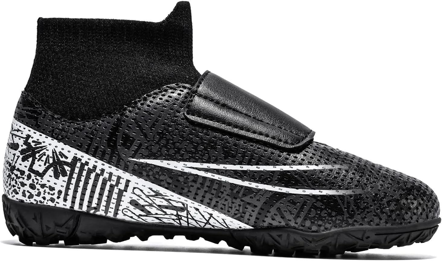 Boys Girls Indoor Turf Soccer Shoes Slip on Soccer Cleats