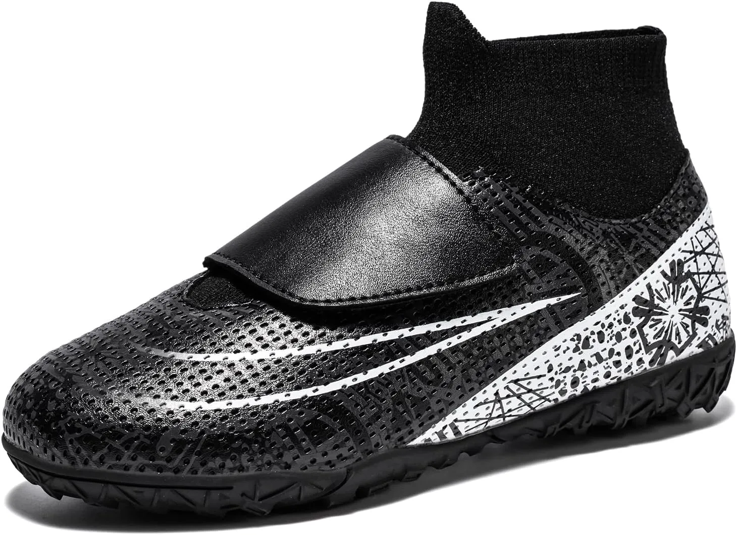 Boys Girls Indoor Turf Soccer Shoes Slip on Soccer Cleats