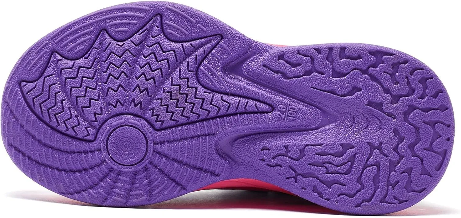 Boys Girls Sneakers Basketball Shoes for Kids Nonslip Girls Athletic Sports Running Shoes