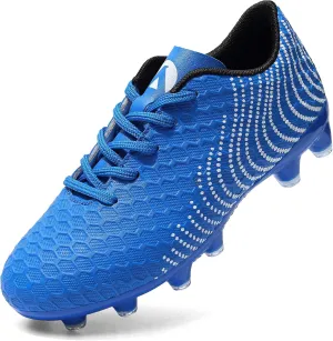 Boys Girls Soccer Cleats Kids Youth Firm Groud Soccer Shoes Athletic Outdoor Trainning Football Shoes Cleats