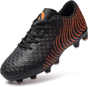 Boys Girls Soccer Cleats Kids Youth Firm Groud Soccer Shoes Athletic Outdoor Trainning Football Shoes Cleats