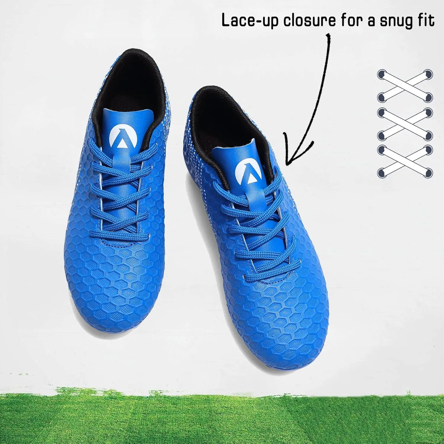 Boys Girls Soccer Cleats Kids Youth Firm Groud Soccer Shoes Athletic Outdoor Trainning Football Shoes Cleats