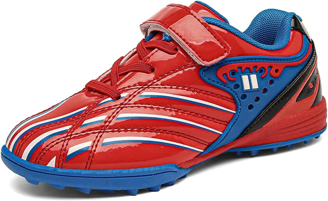 Boys Kids Youth Soccer Cleats Anti-Slip Football Boot Artificial Ground Soccer Shoes