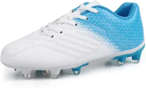 brooman Kids Soccer Cleats Boys Girls Athletic Outdoor Football Shoes