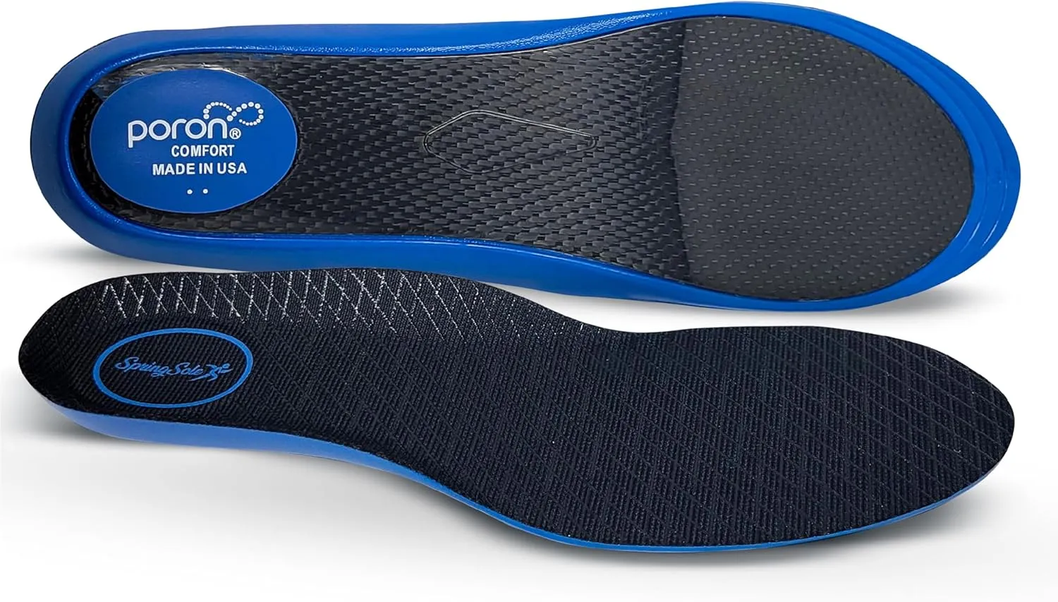 Carbon Fiber Shoe Insoles for Men and Women with Ergonomic Orthotic Arch Support and Foam Heel Shock Absorbing Cushion for Turf Toe, Hallux Rigidus, and Plantar Fasciitis Relief (Small)