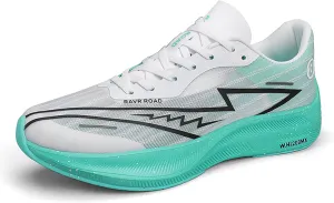 Carbon Plate Running Shoes Men Road Running Shoes Tennis Shoes Wide Arch Support Lightweight Breathable Walking Sneakers