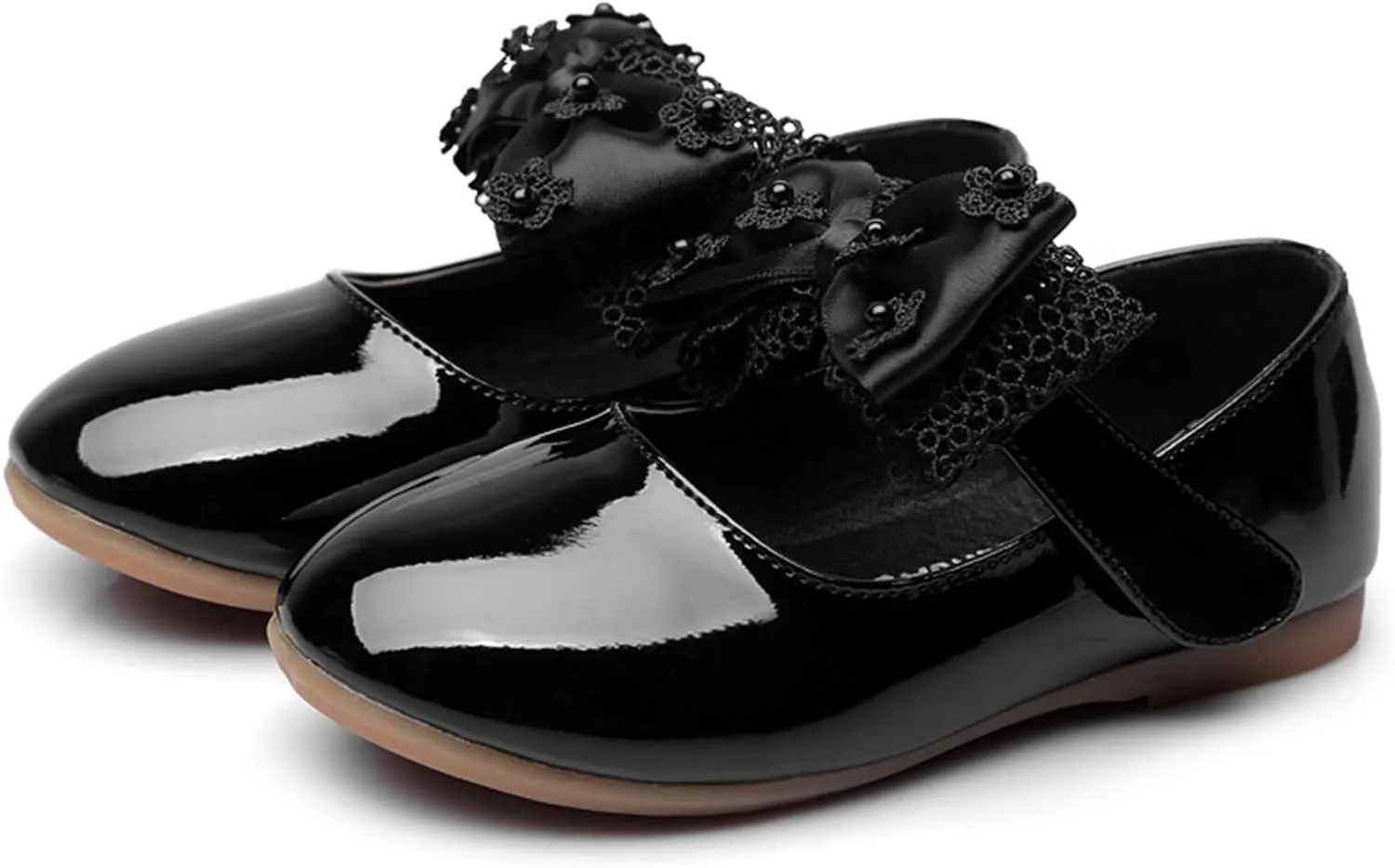 Children Shoes Flat Shoes Shoes with Sequins Bowknot Girls Dancing Shoes Canvas Shoes Girls