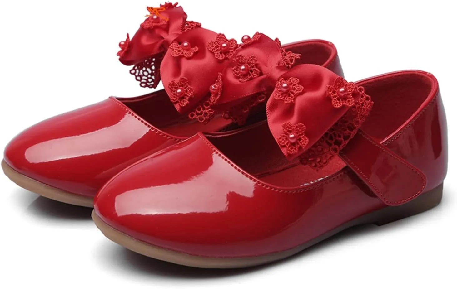 Children Shoes Flat Shoes Shoes with Sequins Bowknot Girls Dancing Shoes Canvas Shoes Girls