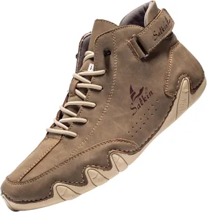 Couple's New Foreign Trade High Top Boots Men's and Women's Leisure Short Boots Trend Hiking Boots Sneaker