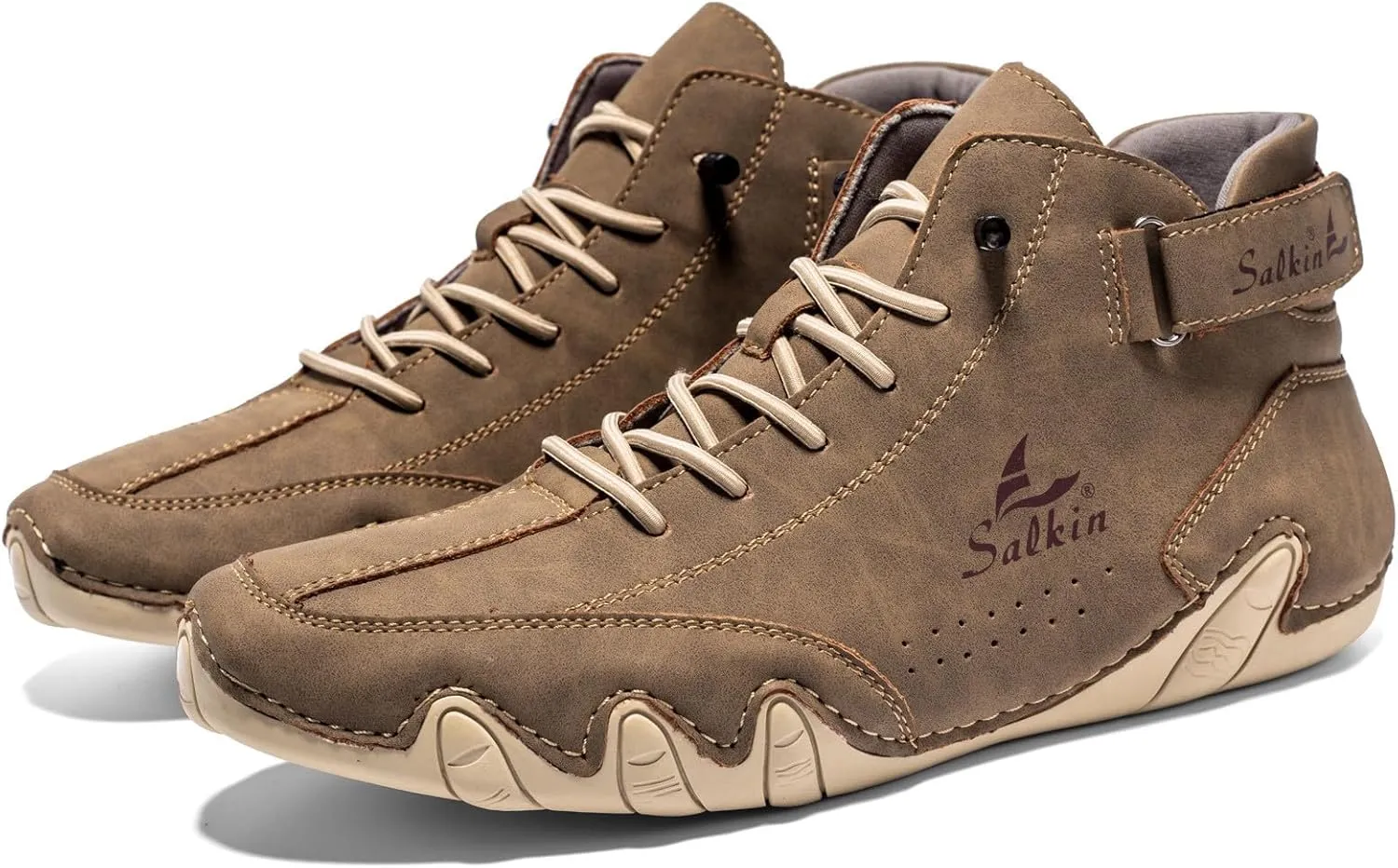 Couple's New Foreign Trade High Top Boots Men's and Women's Leisure Short Boots Trend Hiking Boots Sneaker