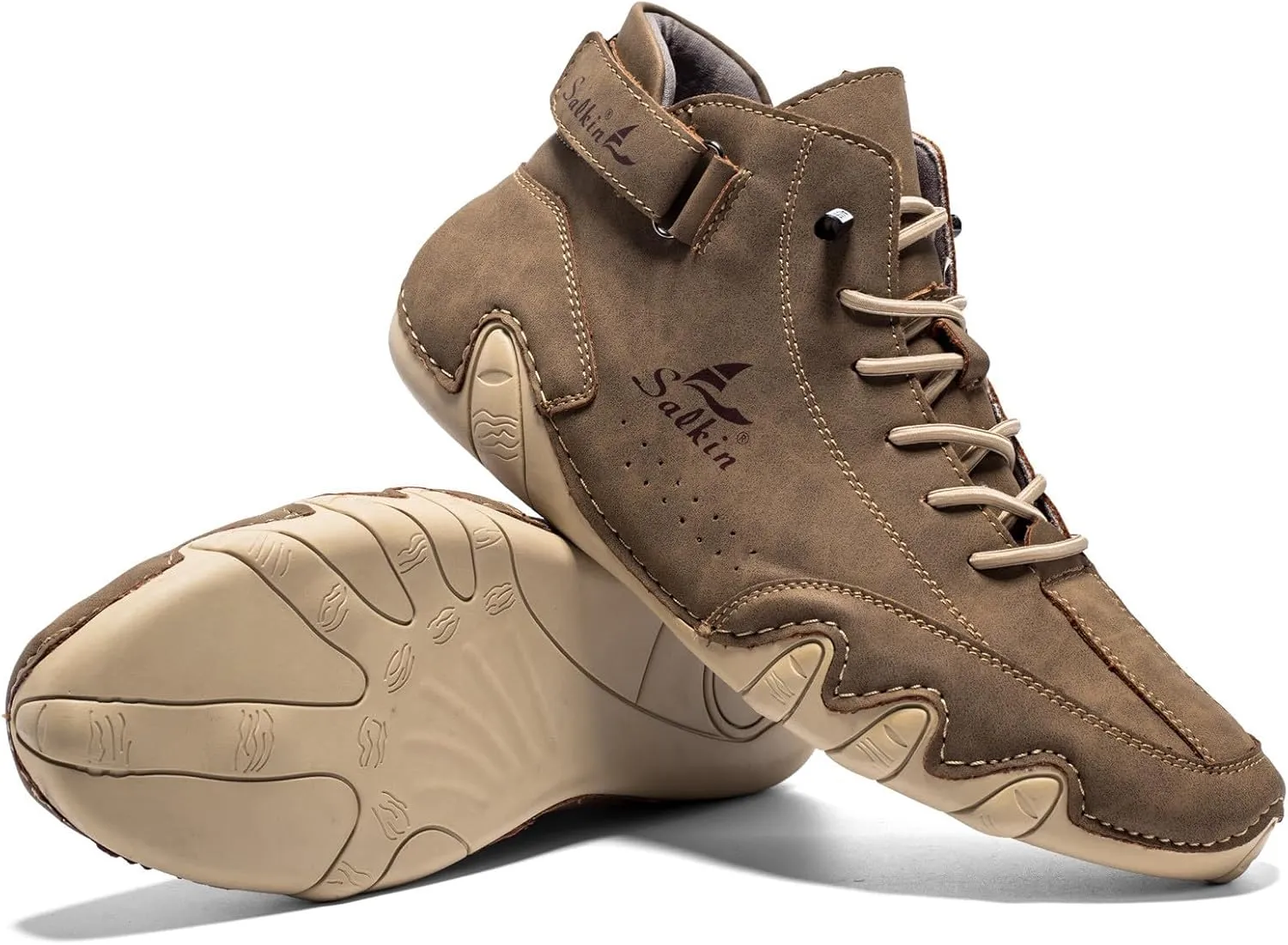 Couple's New Foreign Trade High Top Boots Men's and Women's Leisure Short Boots Trend Hiking Boots Sneaker