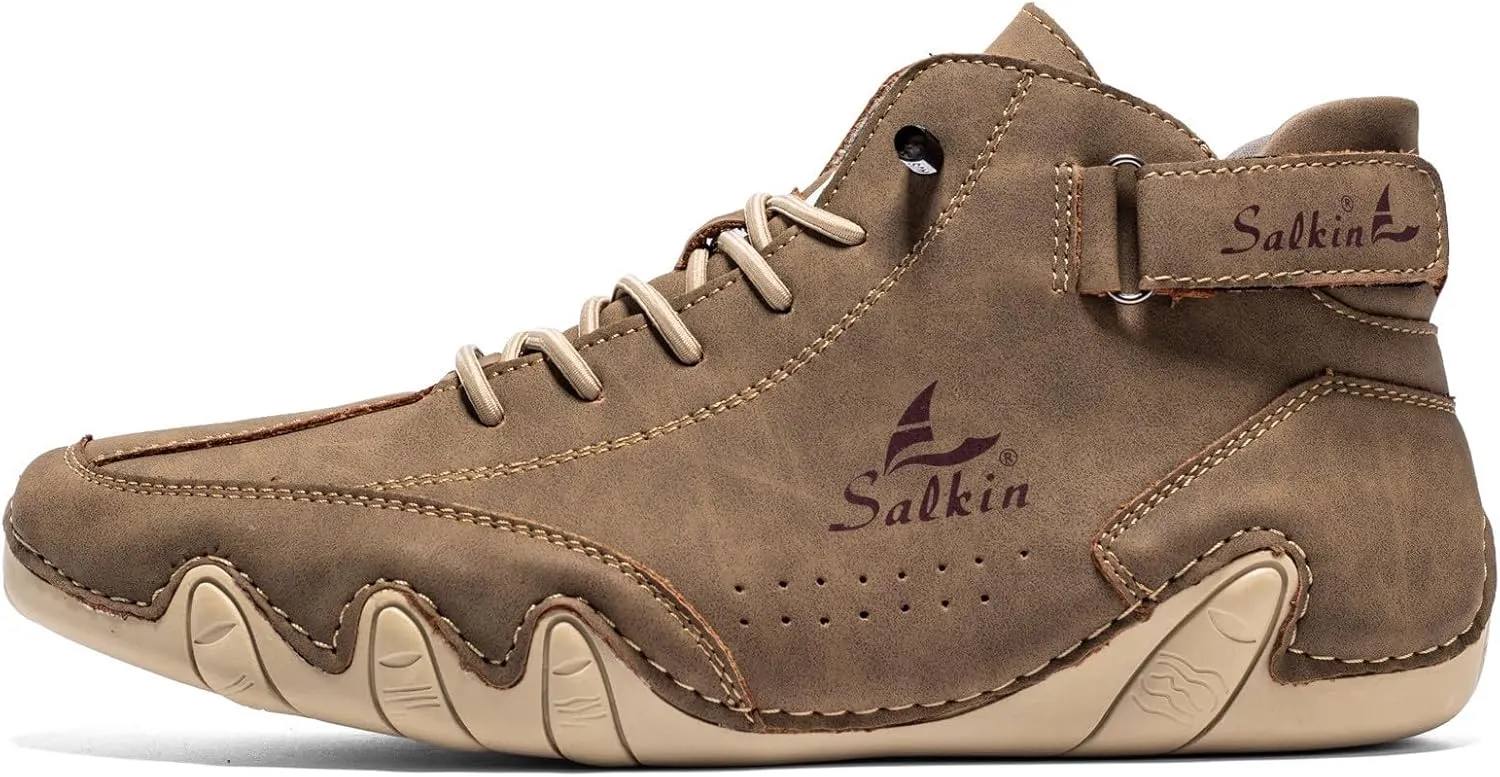 Couple's New Foreign Trade High Top Boots Men's and Women's Leisure Short Boots Trend Hiking Boots Sneaker