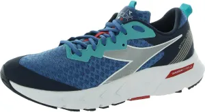 Diadora Mens Mythos Blushield Volo Hip Running Sneakers Shoes - Black