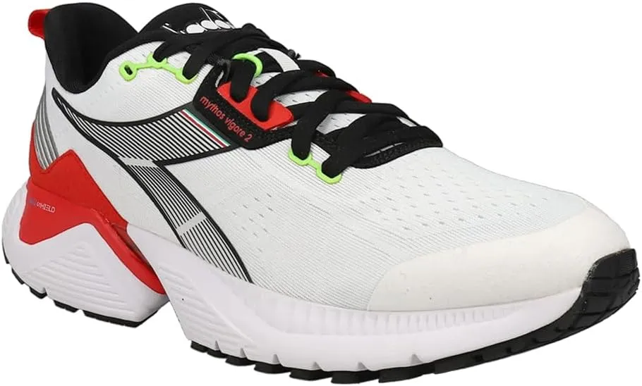 Diadora Mythos BluShield Volo 2 Youth Running Shoes - Nylon Air Mesh, SuprellSoft Upper, Removable Ergonomic Insole, EVA Elastomer Foam Midsole, Blushield Technology