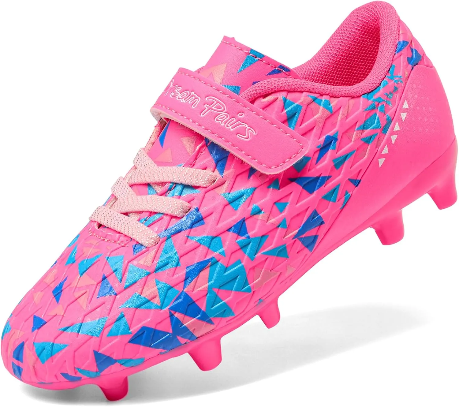 DREAM PAIRS Boys Girls Soccer Cleats Kids Football Shoes for Little/Big Kid SDSO2307K