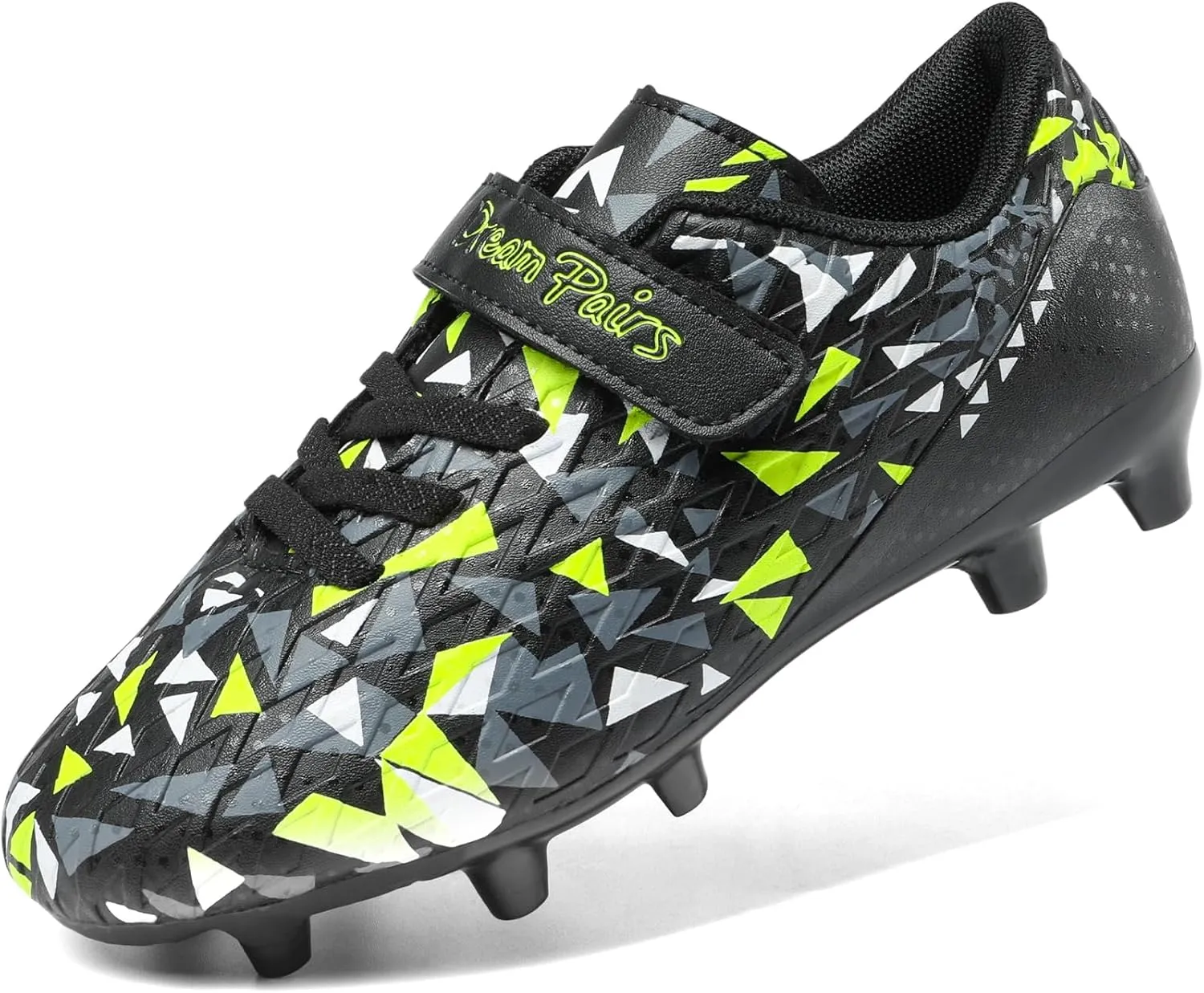 DREAM PAIRS Boys Girls Soccer Cleats Kids Football Shoes for Little/Big Kid SDSO2307K