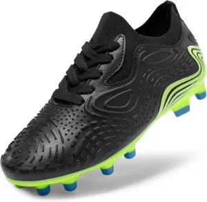 Dream Pairs Boys Girls Soccer Cleats Kids Football Shoes for Little/Big Kid