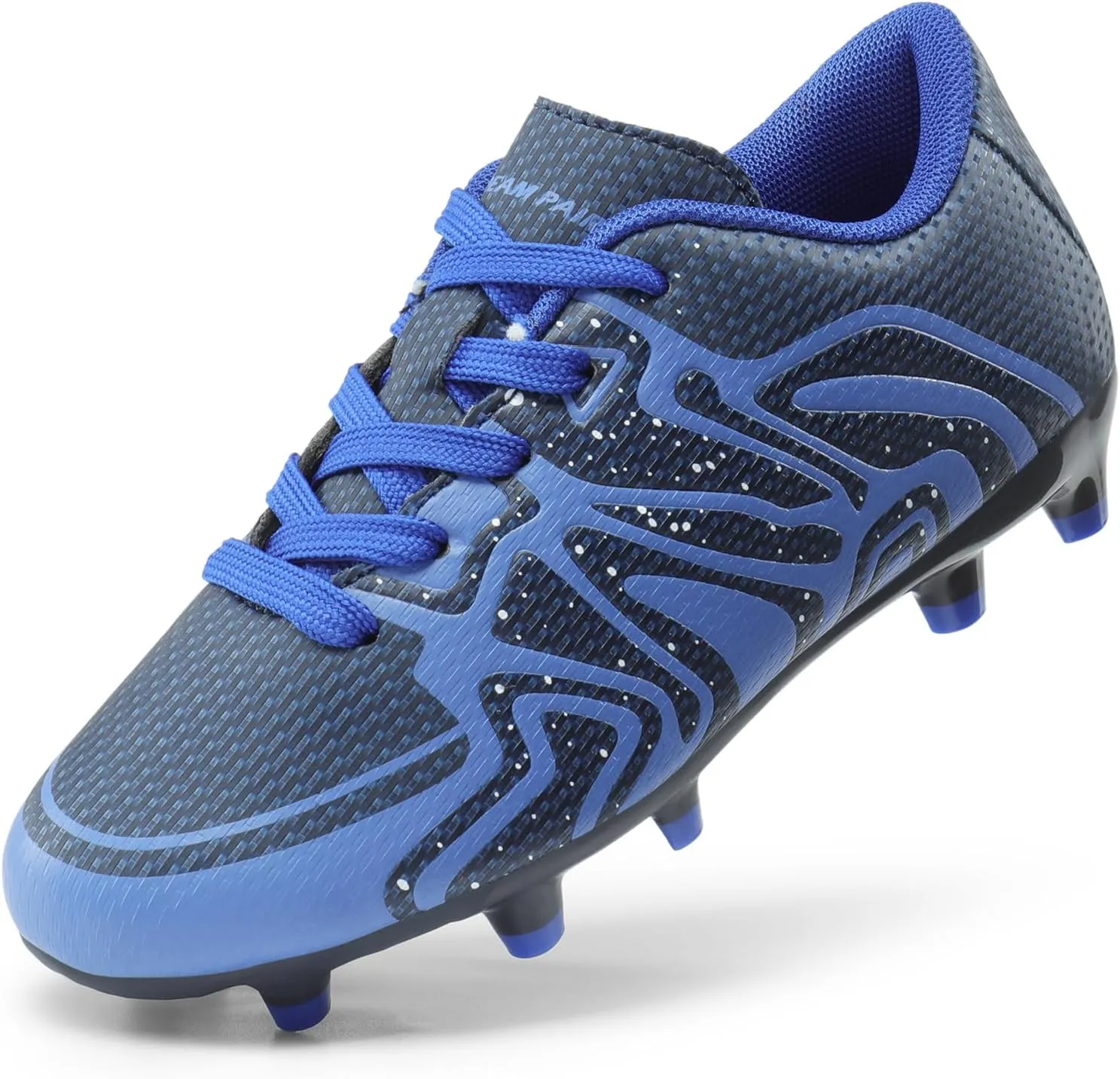 DREAM PAIRS Boys Girls Soccer Cleats Youth Firm Groud Baseball Cleats Sport Athletic Outdoor Trainning Football Shoes for Little/Big Kid