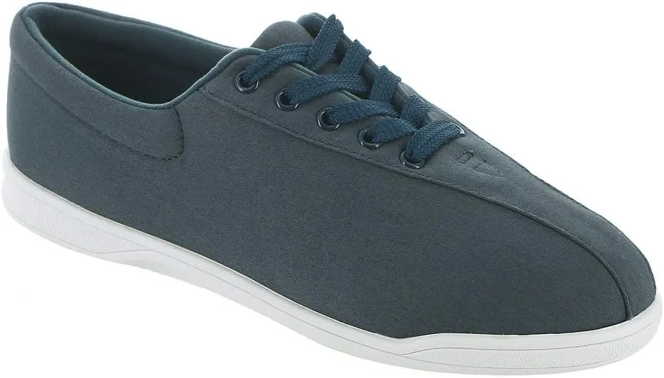 Easy Spirit Women's Ap2 Sneaker, Navy-Microfiber, 11 Wide
