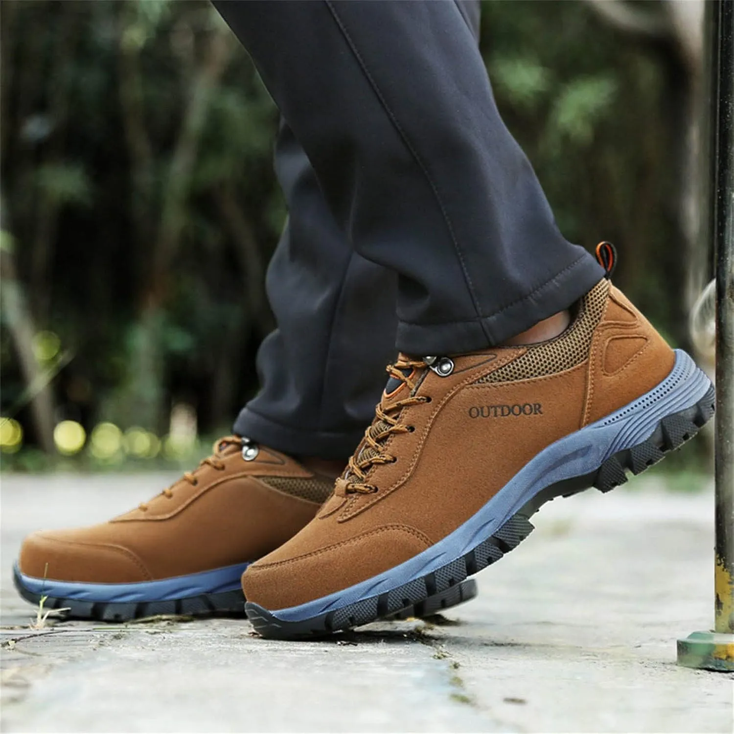 Fashion Orthopedic Sneakers for Men Comfortable Breathable Stretch Canvas Slip On Sneaker Men's Grounded Shoes